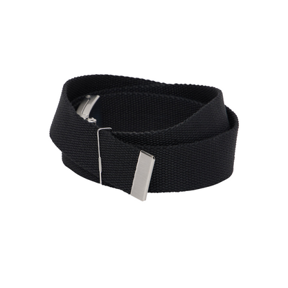 Katakana Clip Belt Black