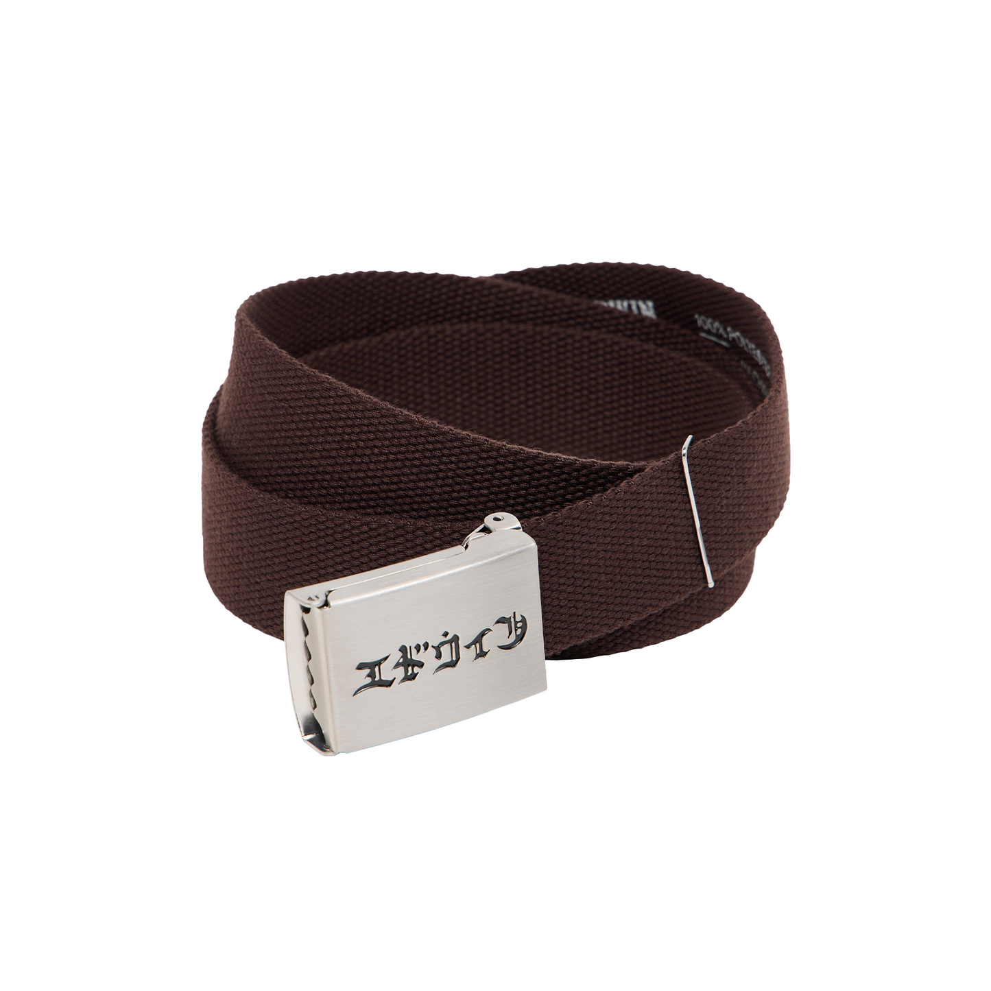 Katakana Clip Belt French Roast