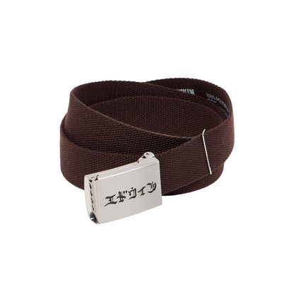 Katakana Clip Belt French Roast