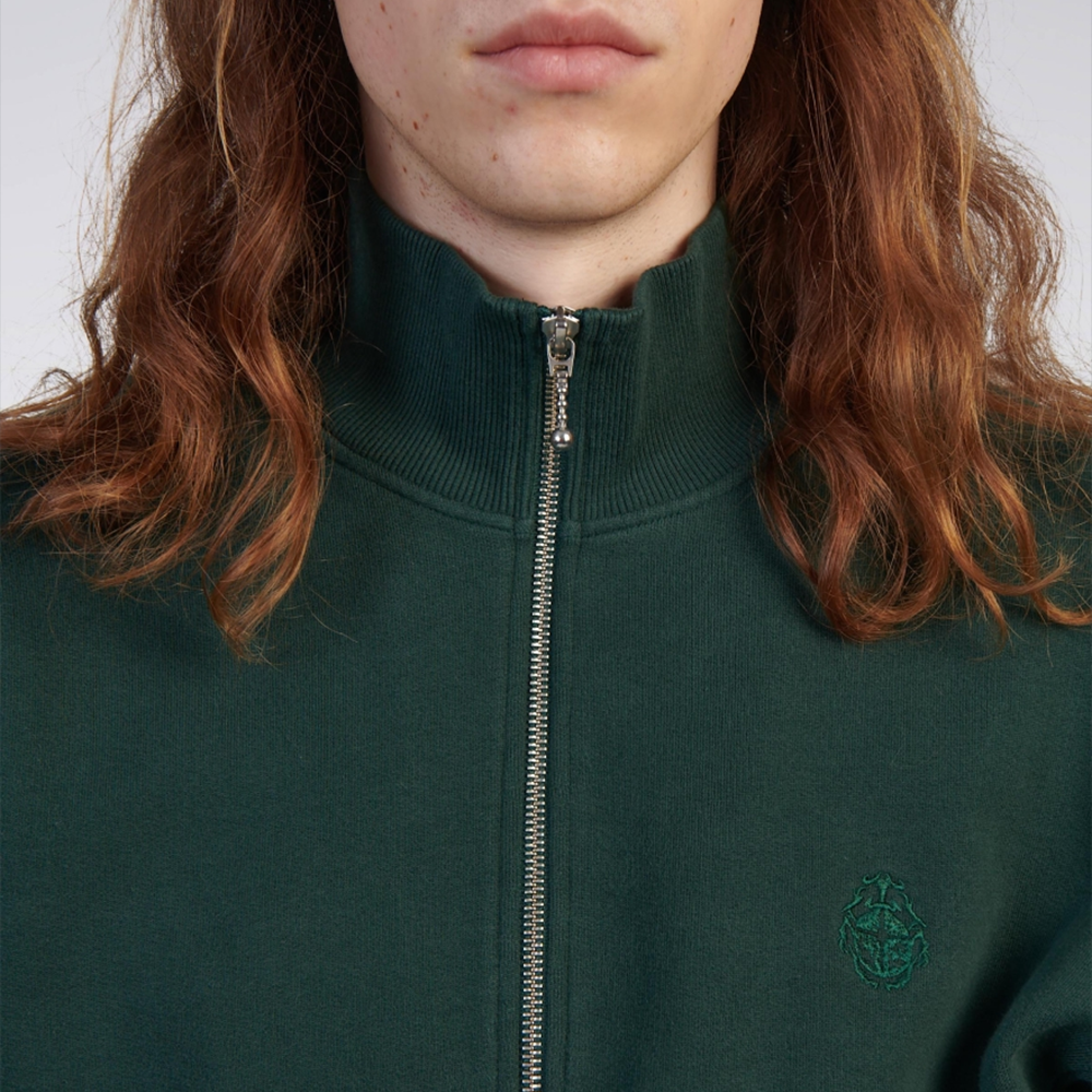 Koji Half Zip Sweat Green Gables