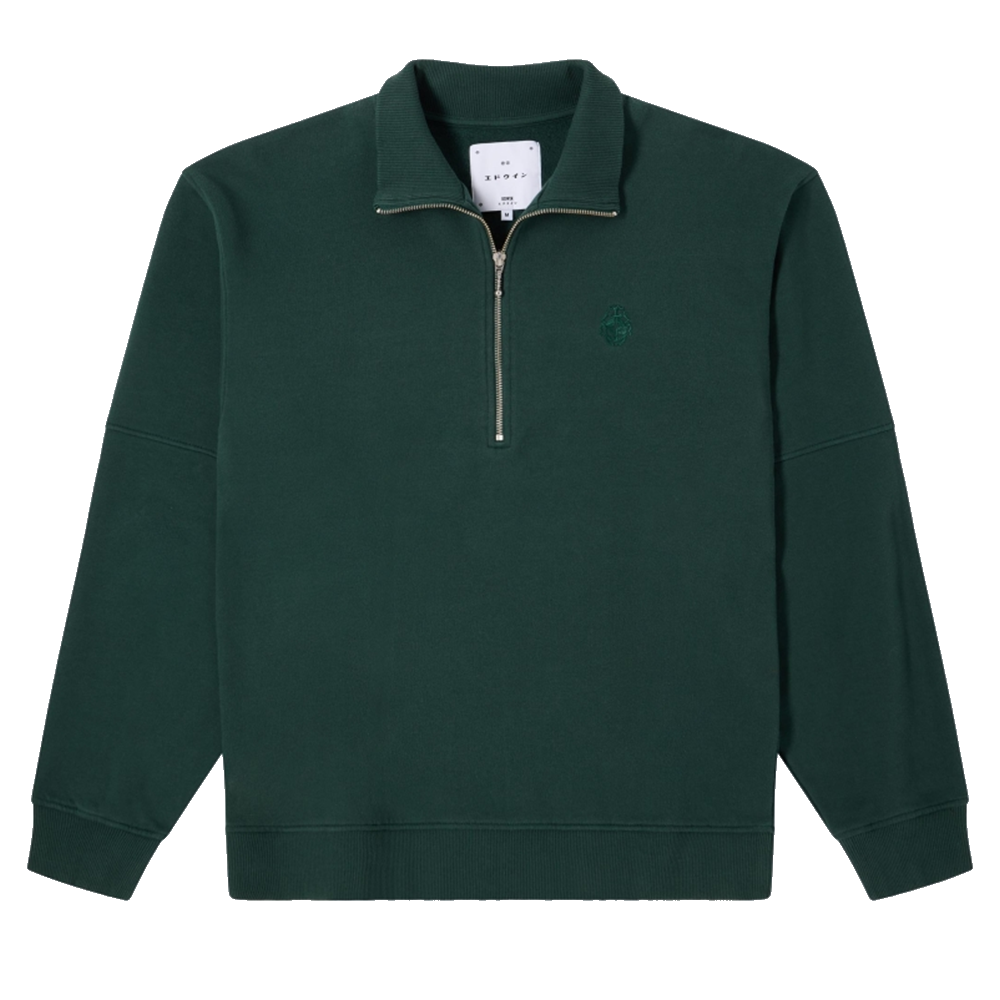 Koji Half Zip Sweat Green Gables