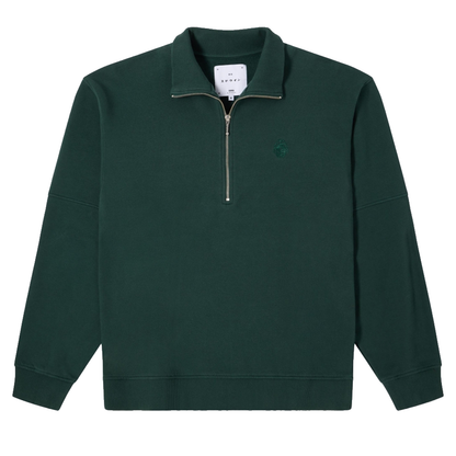 Koji Half Zip Sweat Green Gables