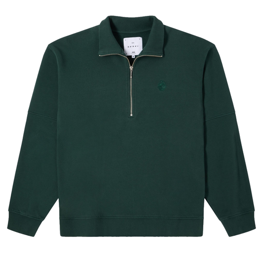 Koji Half Zip Sweat Green Gables