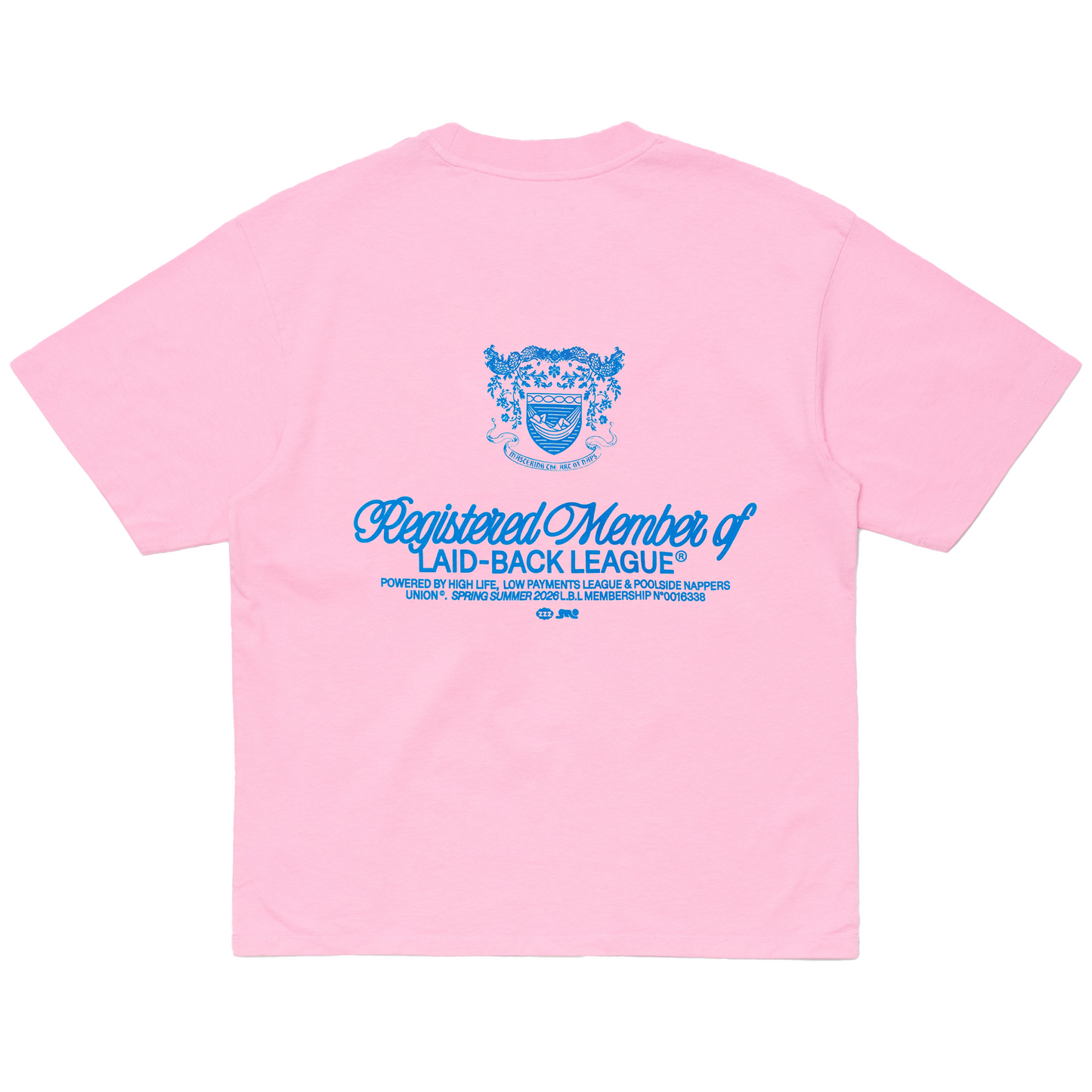 Laid-Back League T-Shirt Begonia Pink