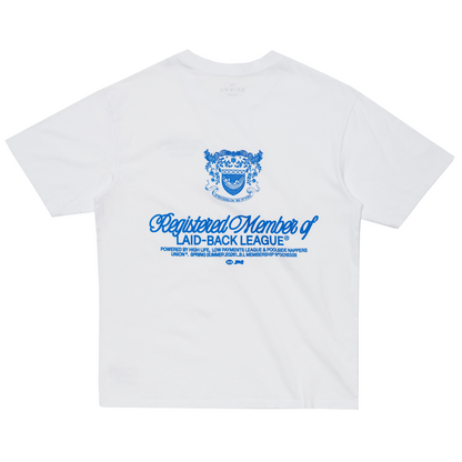 Laid-Back League T-Shirt White