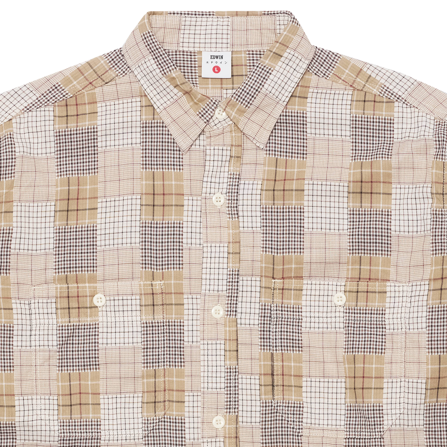 Work Shirt Beige / Brown