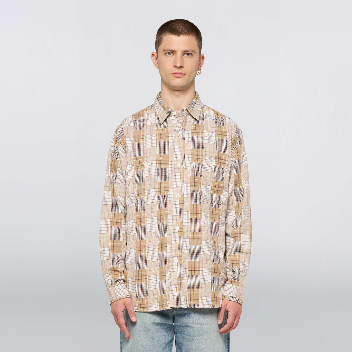 Work Shirt Beige / Brown