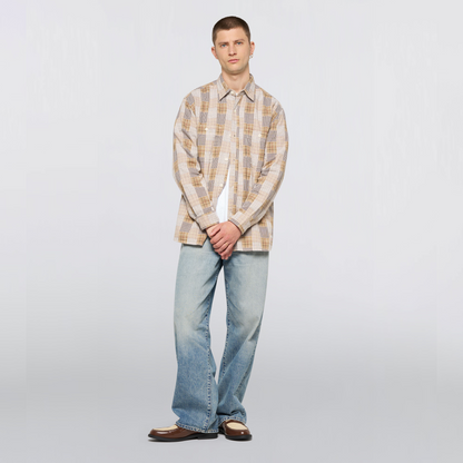 Work Shirt Beige / Brown
