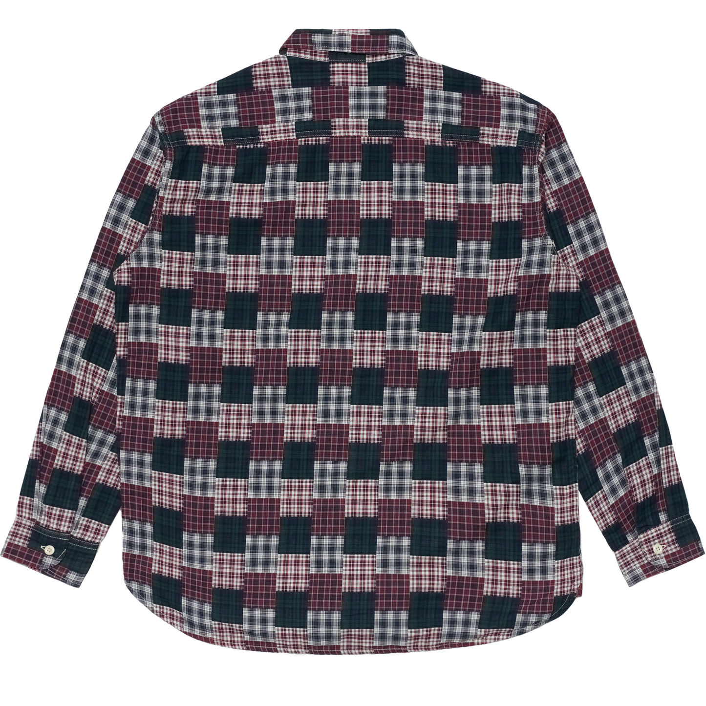 Work Shirt Green / Red