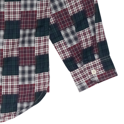 Work Shirt Green / Red