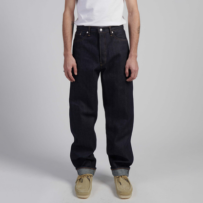 Loose Fit Jeans Kurabo Blue (Unwashed)