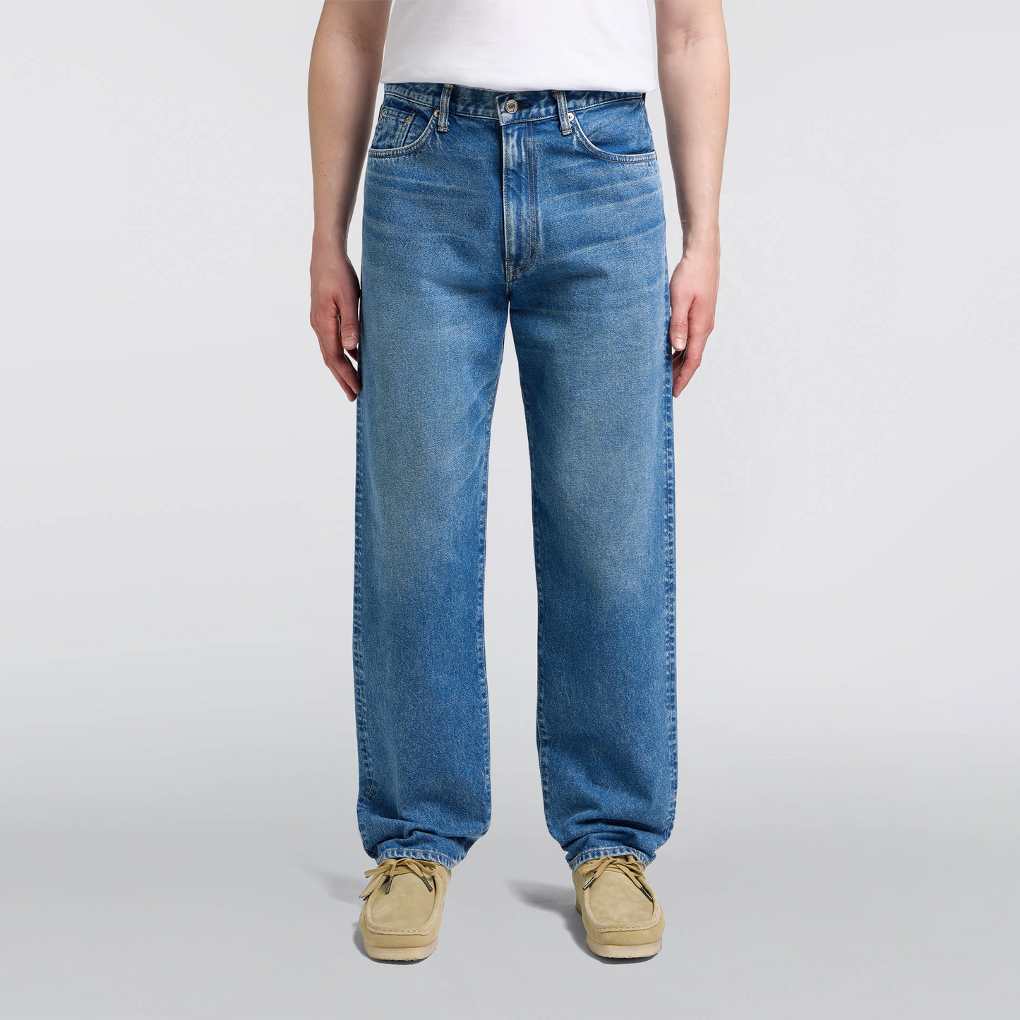 Loose Fit Jeans Kaihara Blue (Mid Light Used)