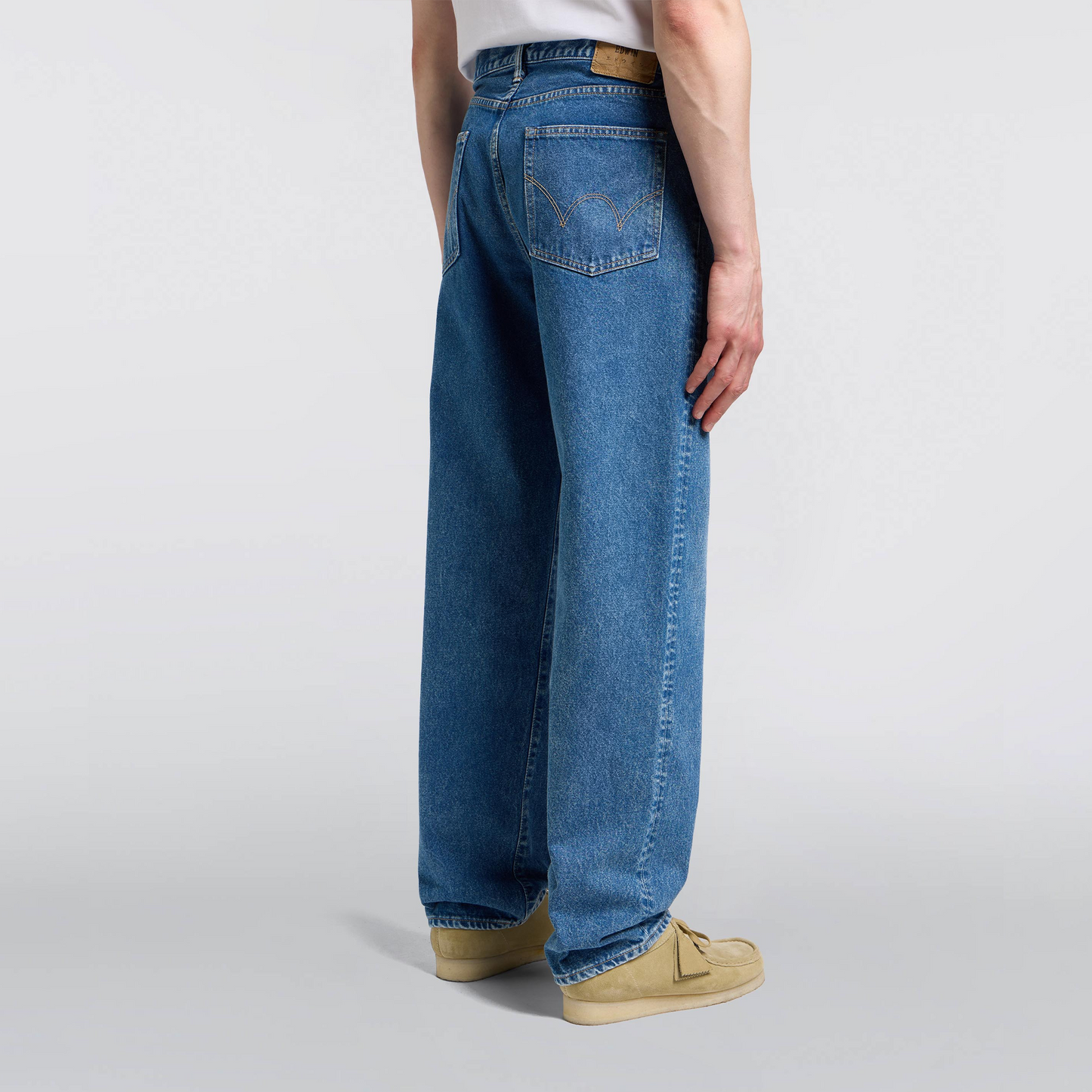 Loose Fit Jeans Kaihara Blue (Mid Light Used)