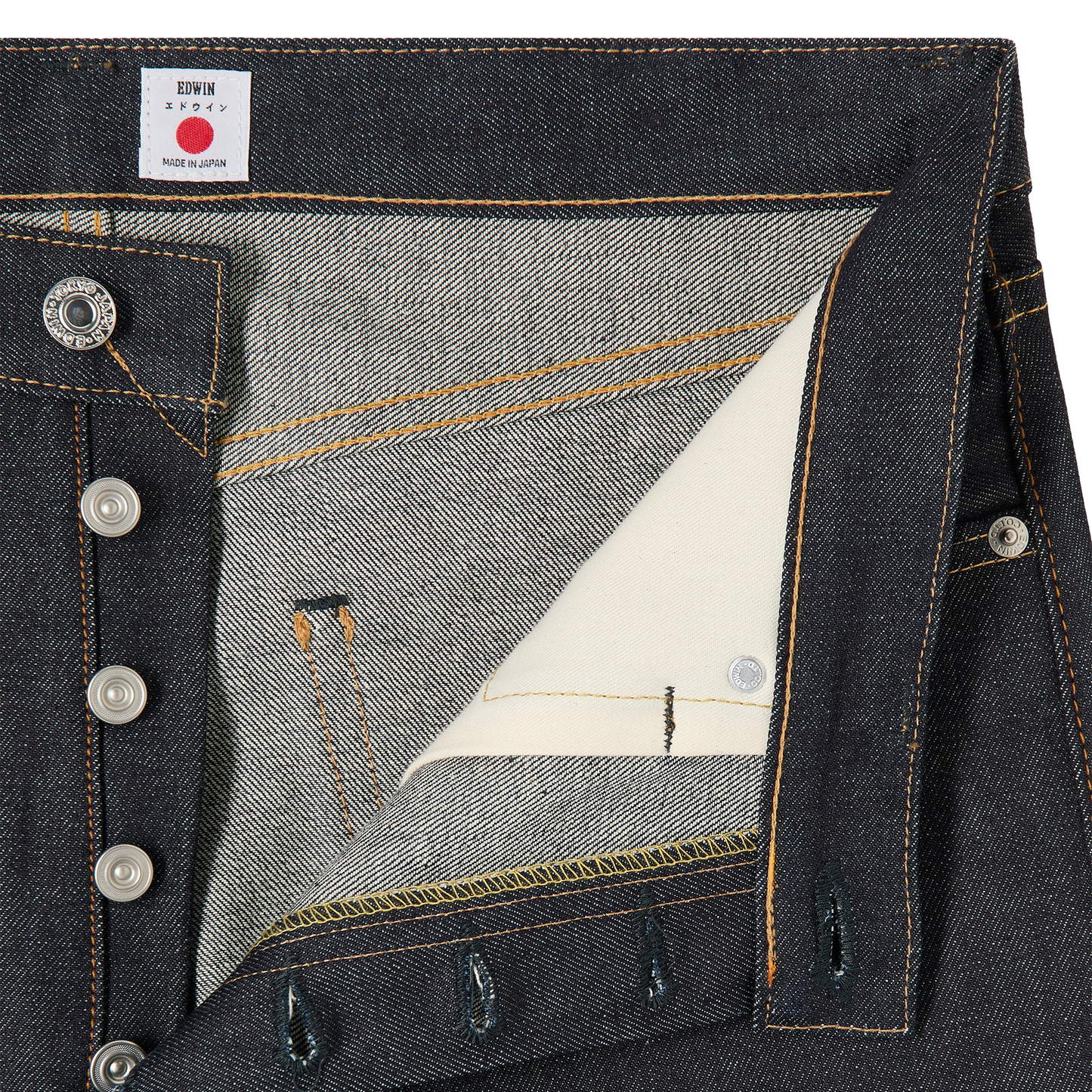 Loose Fit Jeans Kaihara Blue (Unwashed)