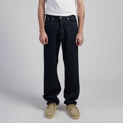 Loose Fit Jeans Kaihara Blue (Unwashed)