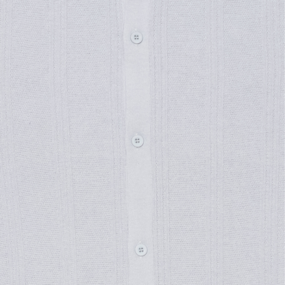 Luis Buttoned Polo Grey