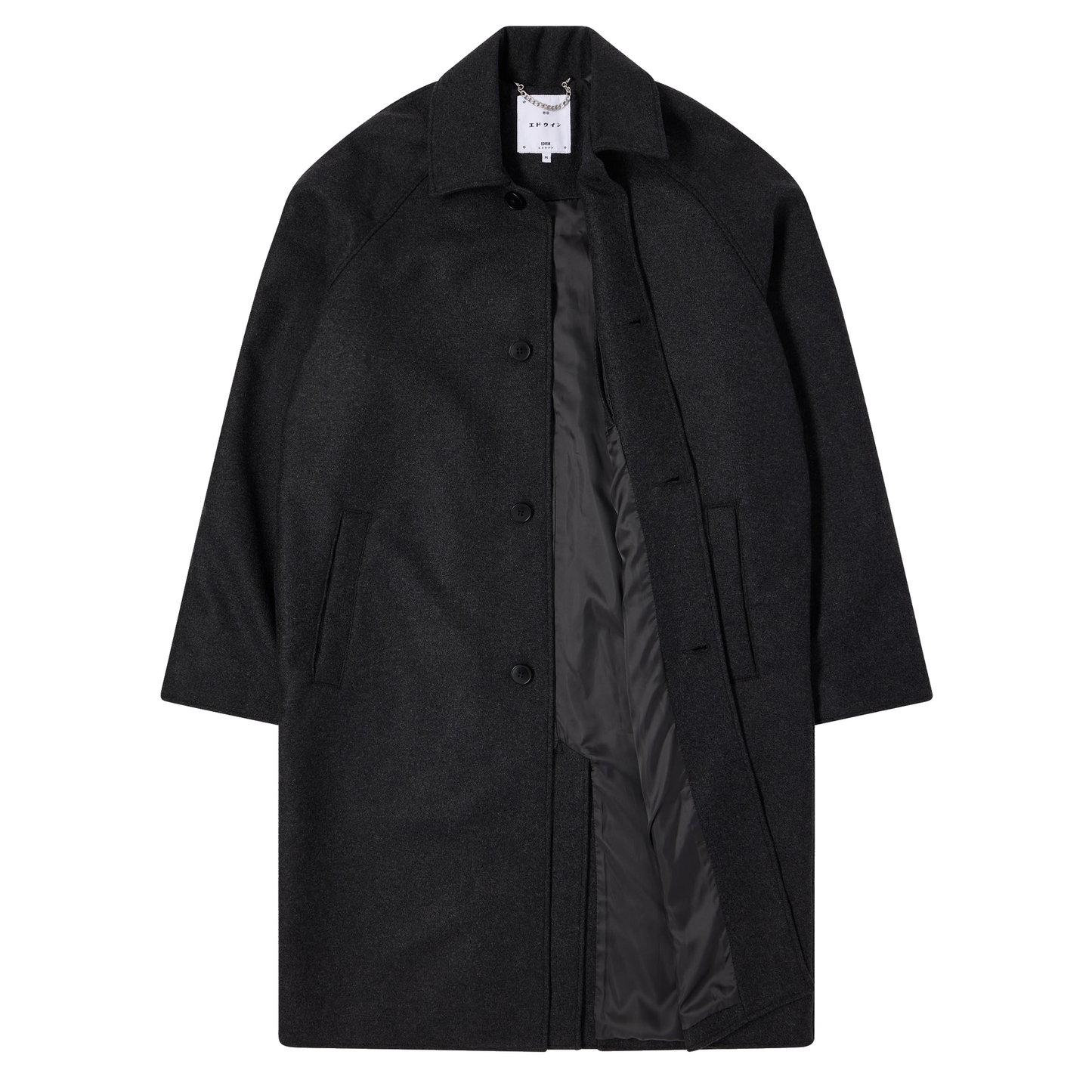 Mac Wool Coat Dark Grey Marl