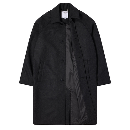 Mac Wool Coat Dark Grey Marl