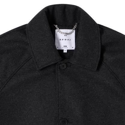 Mac Wool Coat Dark Grey Marl