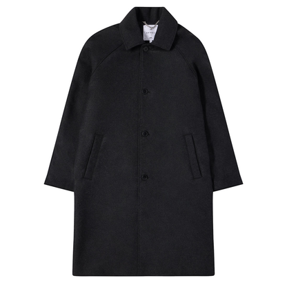 Mac Wool Coat Dark Grey Marl