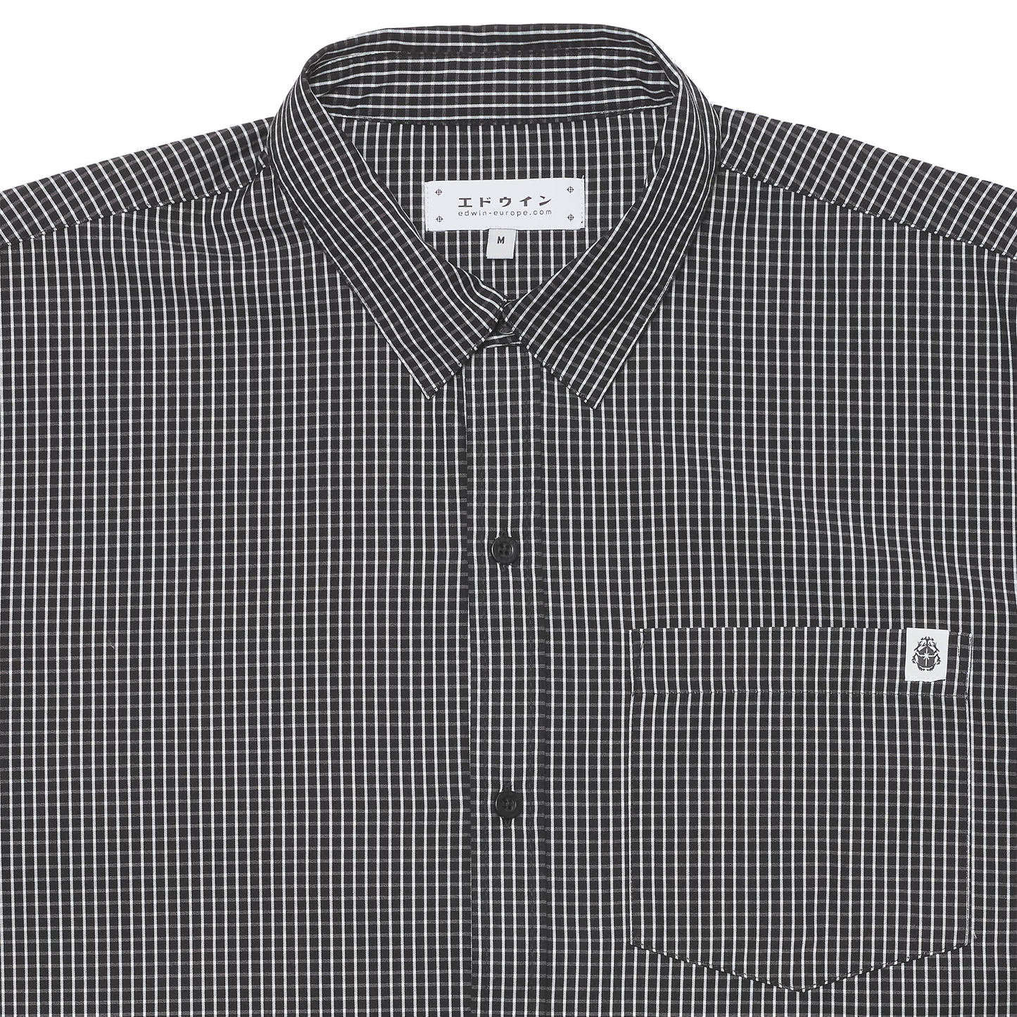 Millbury Shirt Black / White