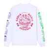 Edwin Music Channel Longsleeve T-Shirt White