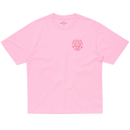 Edwin Music Channel T-Shirt Begonia Pink