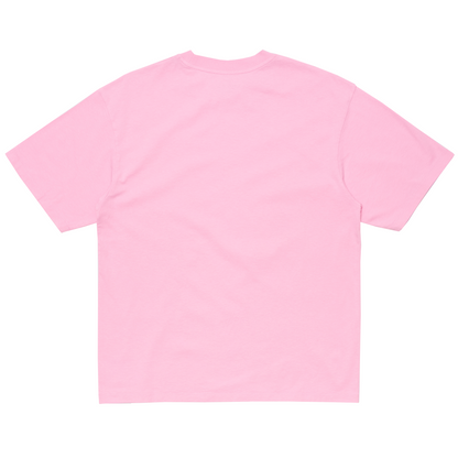 Oversize Basic T-Shirt Begonia Pink