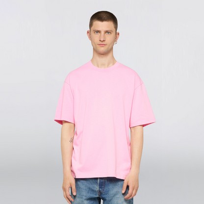 Oversize Basic T-Shirt Begonia Pink