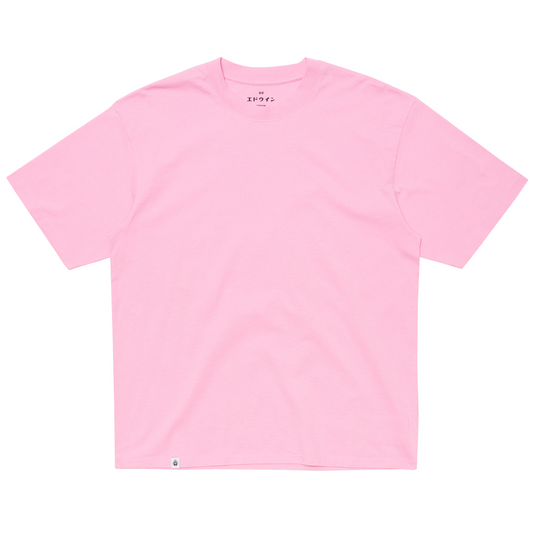 Oversize Basic T-Shirt Begonia Pink