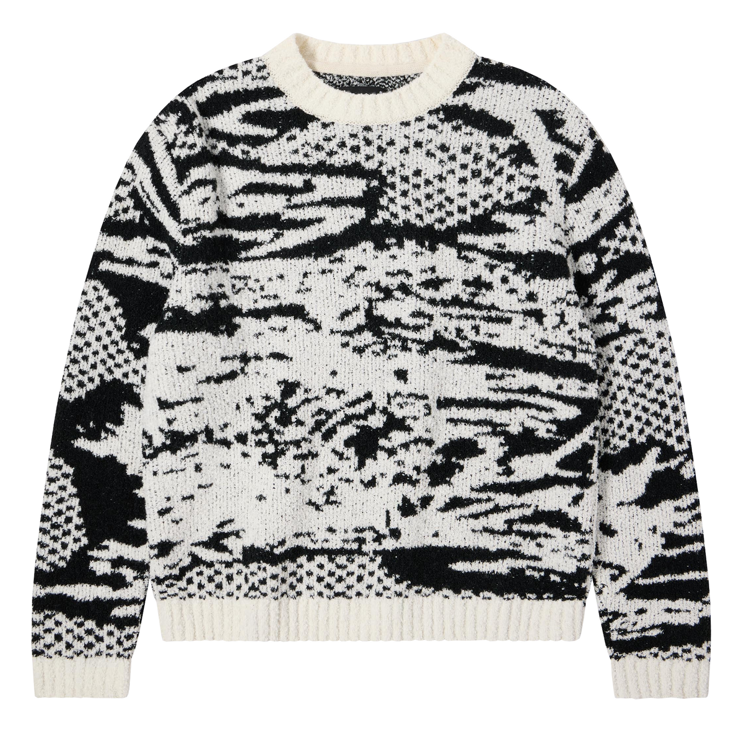 Panku Sweater White / Black