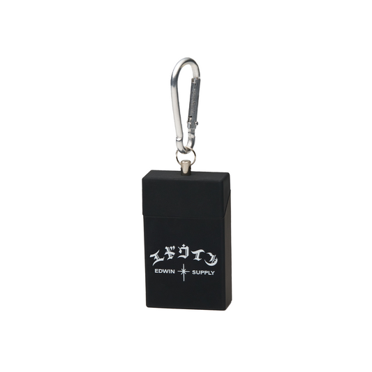 Portable Ashtray Keyring Black