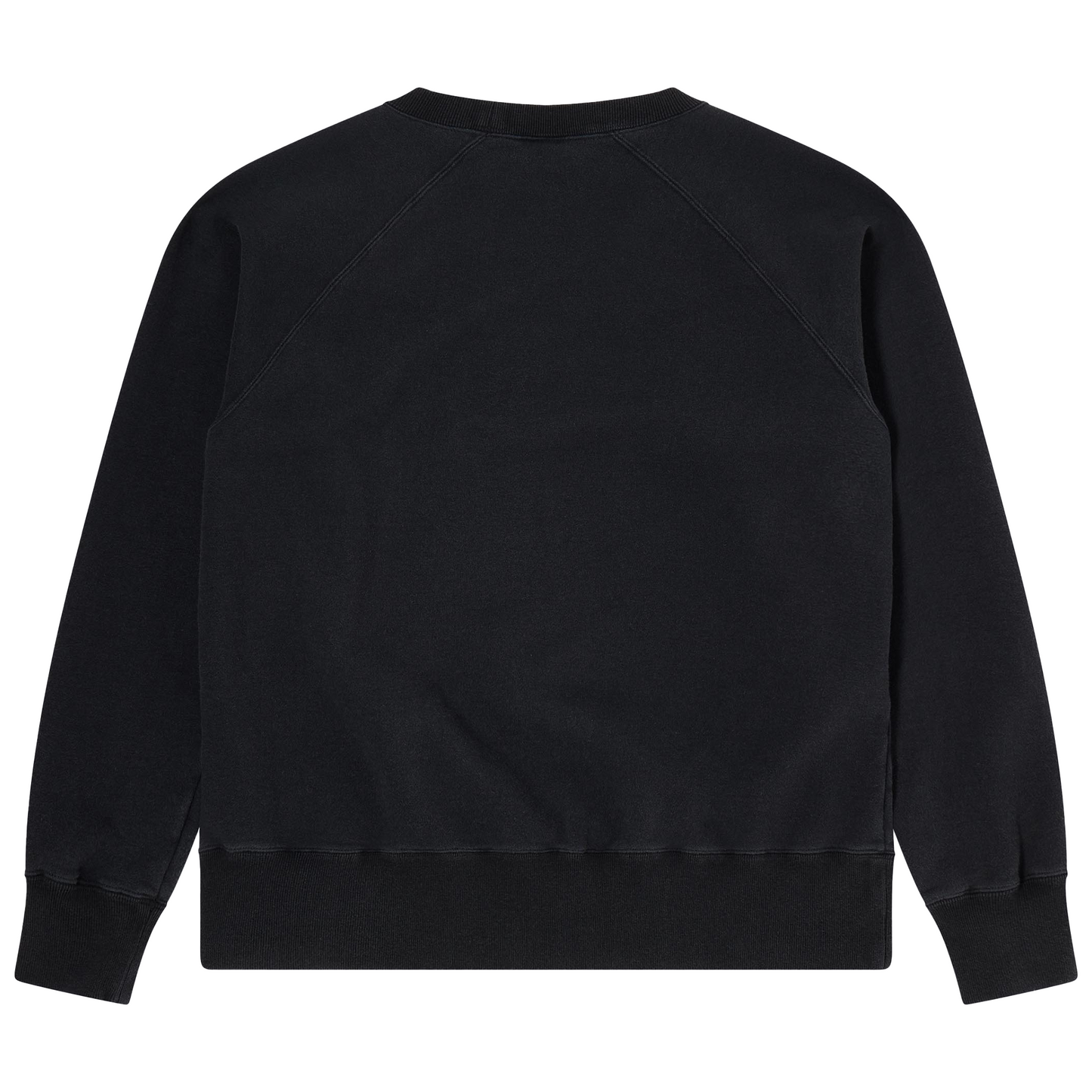 Raglan-Sleeve Crew Black