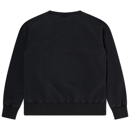 Raglan-Sleeve Crew Black