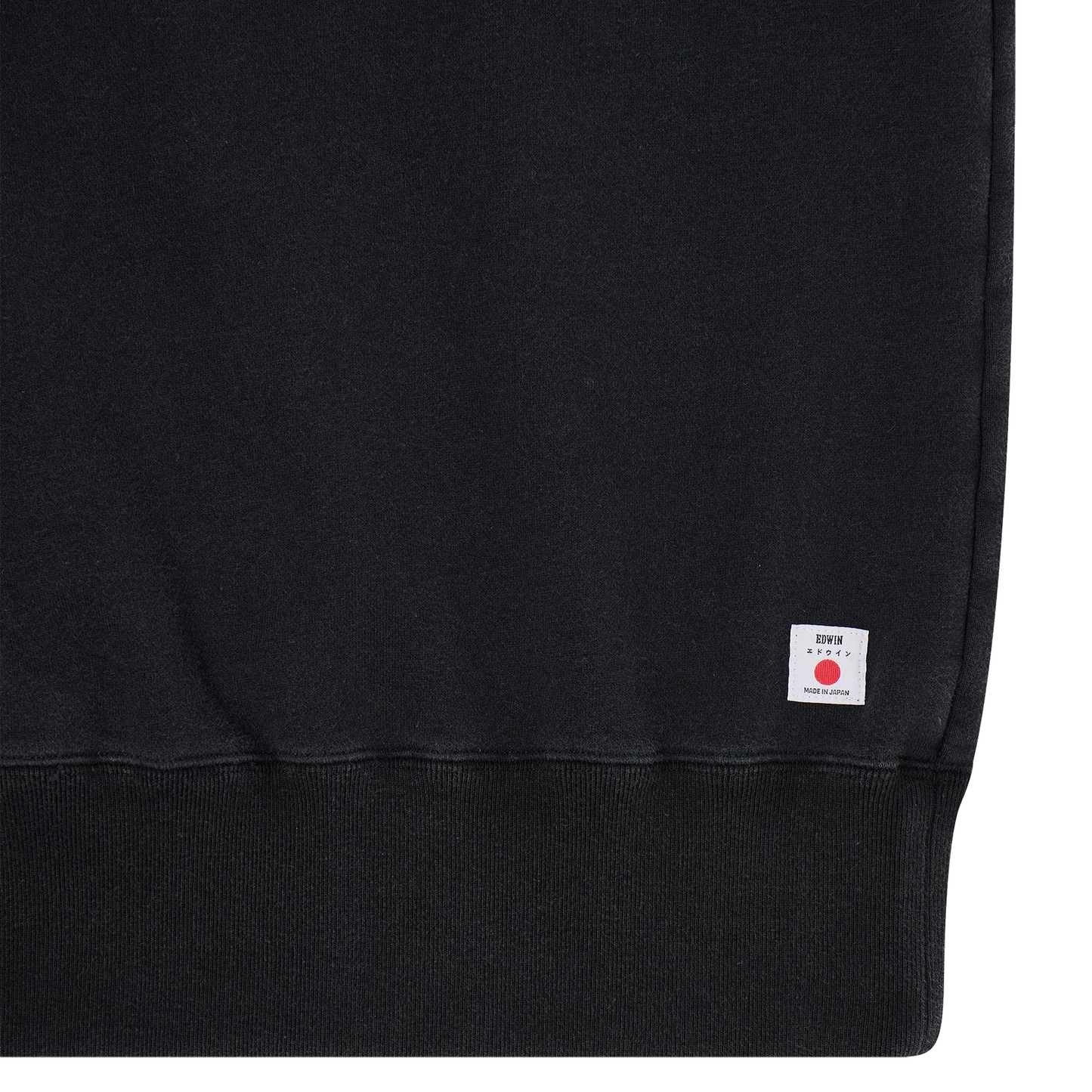 Raglan-Sleeve Crew Black