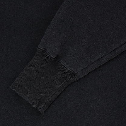 Raglan-Sleeve Crew Black