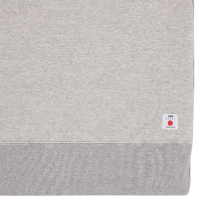 Raglan-Sleeve Crew Grey