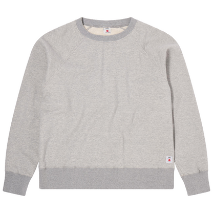 Raglan-Sleeve Crew Grey