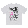 Ramen Pink T-Shirt Grey Marl