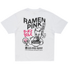 Ramen Pink T-Shirt White