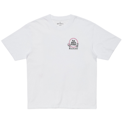 Ramen Pink T-Shirt White