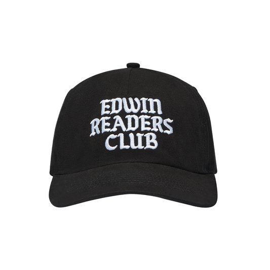 Edwin Readers Club 5 Panel Cap Black