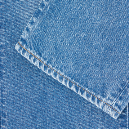 Regular Straight Jeans Blue (Mid Light Used)