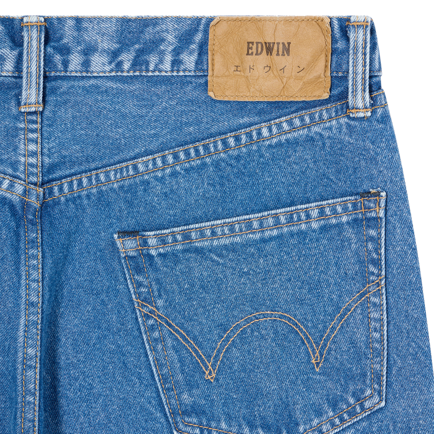 Regular Straight Jeans Blue (Mid Light Used)