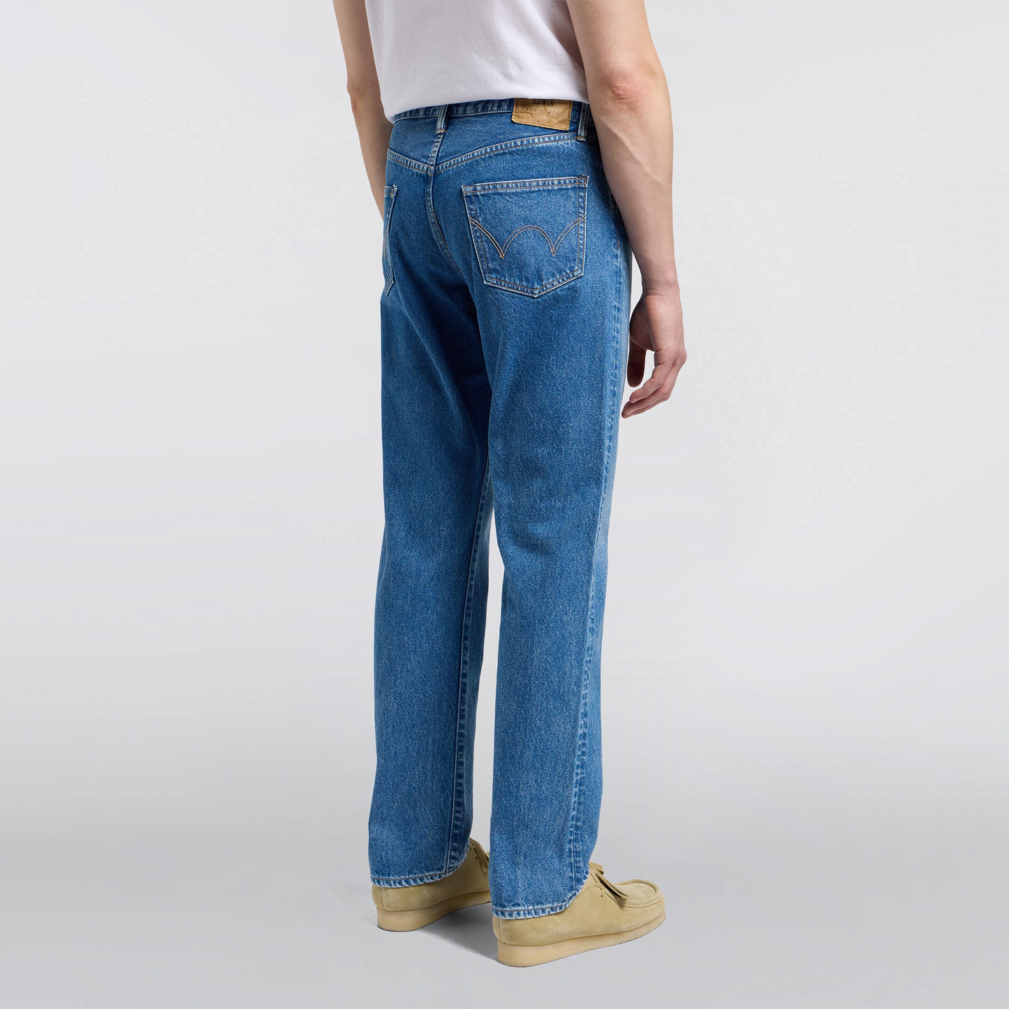 Regular Straight Jeans Blue (Mid Light Used)