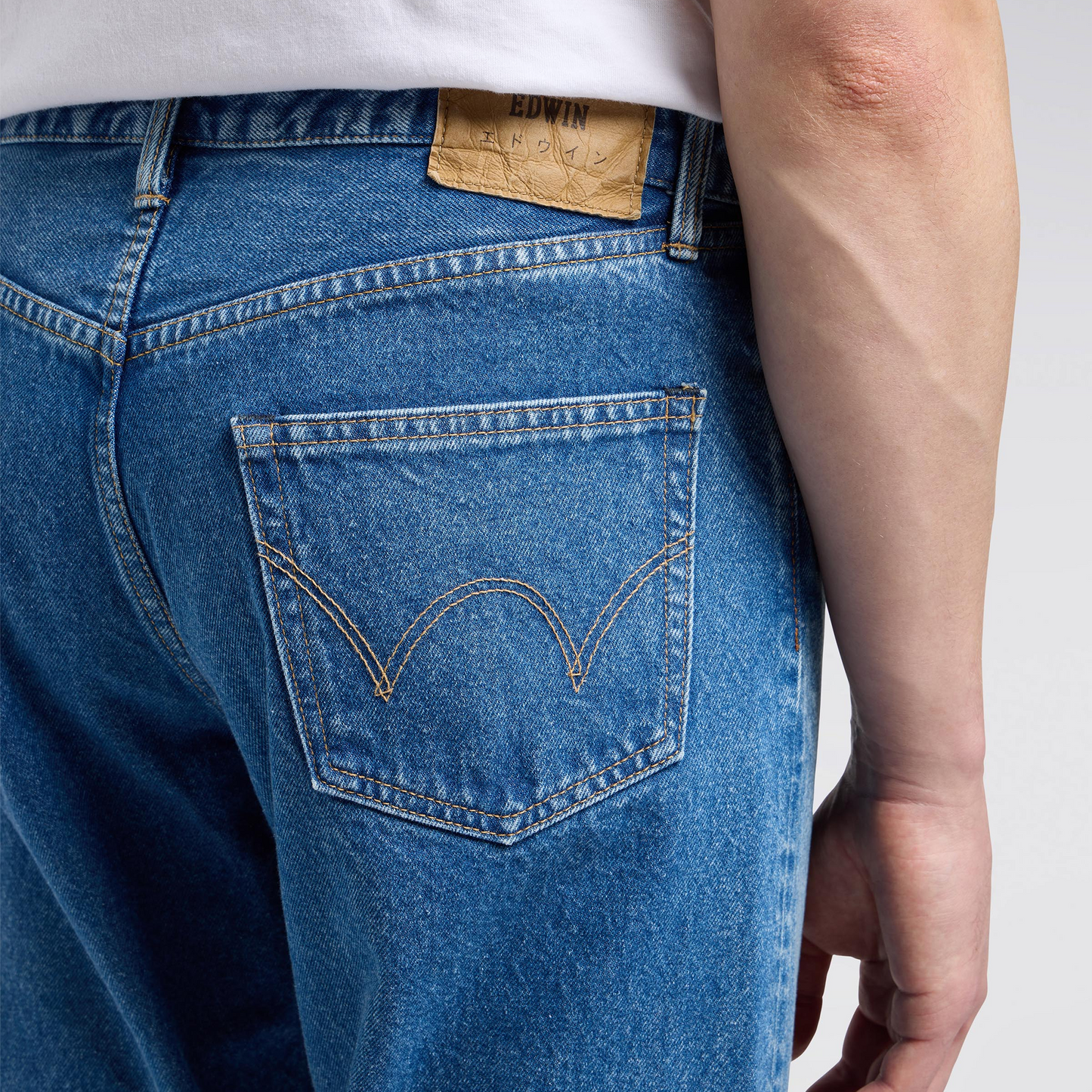 Regular Straight Jeans Blue (Mid Light Used)