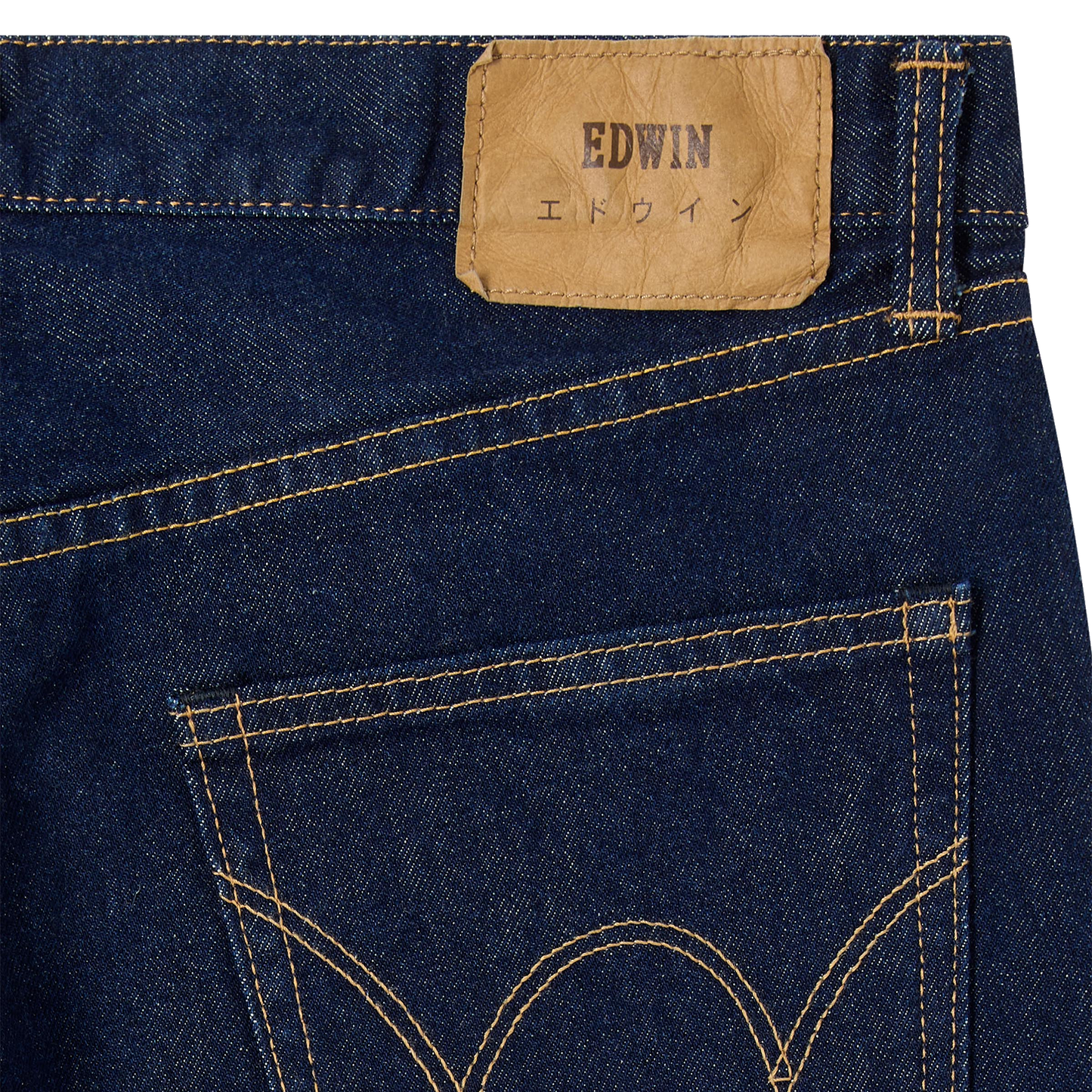 Regular Straight Jeans Blue (Rinsed)