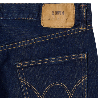 Regular Straight Jeans Blue (Rinsed)