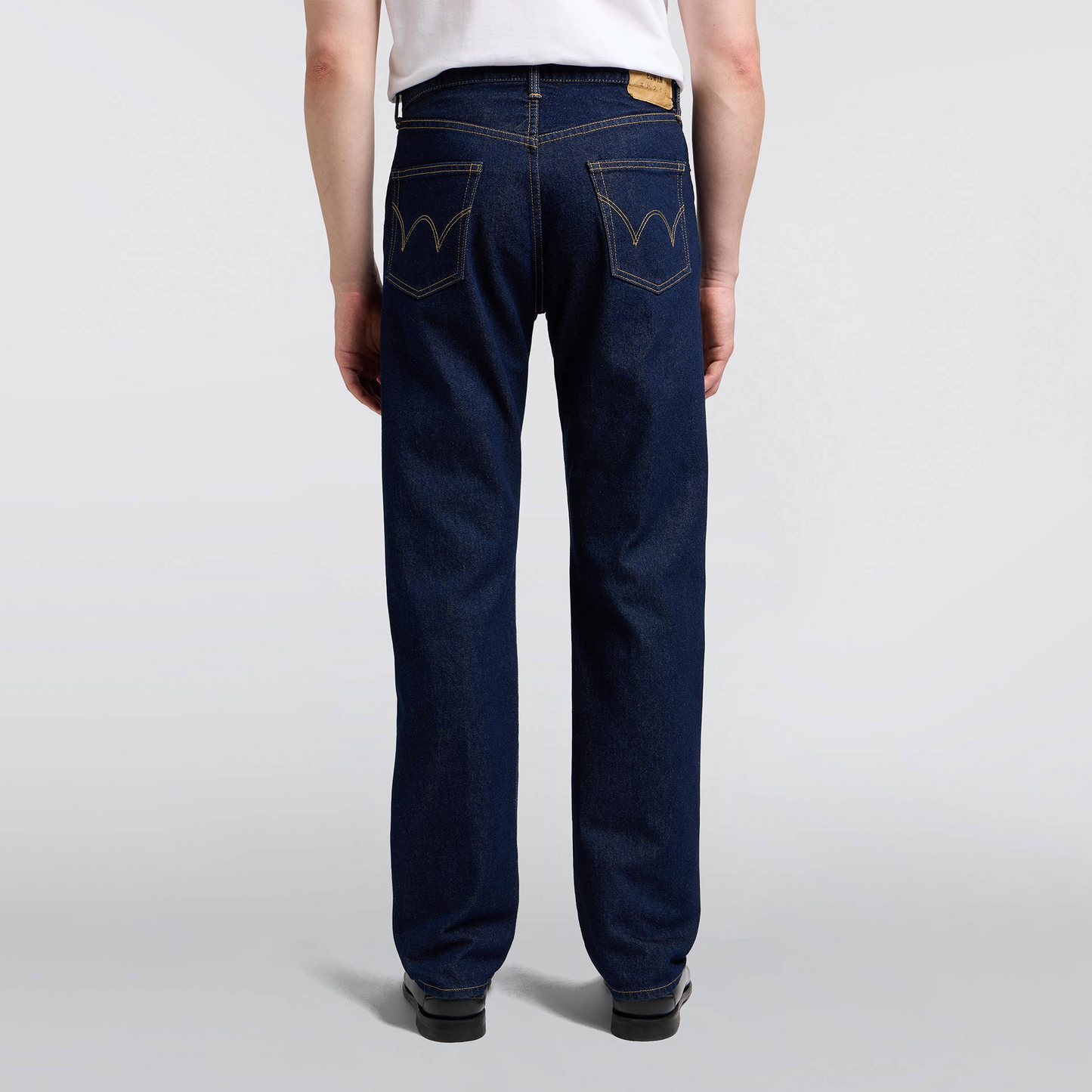 Regular Straight Jeans Blue (Rinsed)