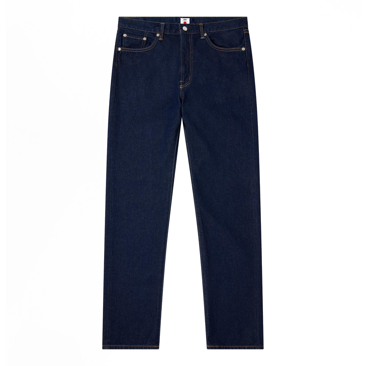 Regular Straight Jeans Blue (Rinsed)